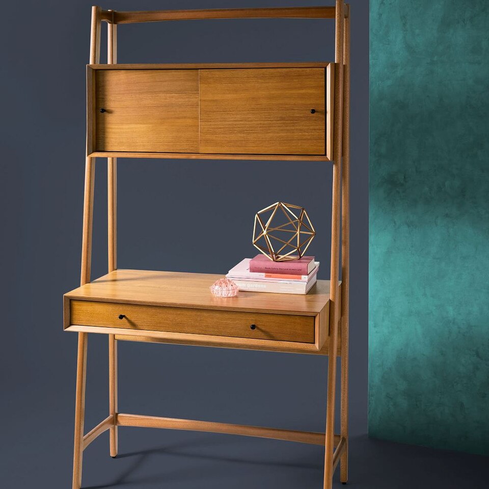MidCentury Wall Desk (97 cm) West Elm UK